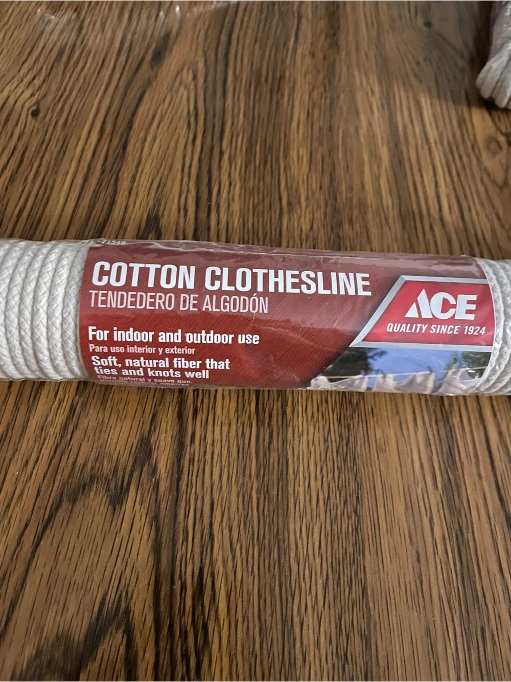 New 4-pack Mixed Lot Cotton Braided Cord Sash Cord Clothesline Mason Line Craft